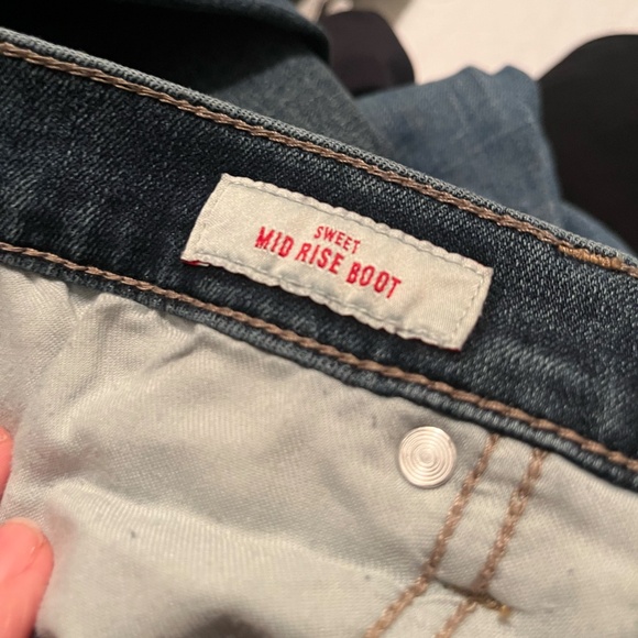 Lucky Brand Jeans Women's Size 14/32 A Blue Denim Sweet Boot Mid-Rise Stretch - Picture 12 of 12